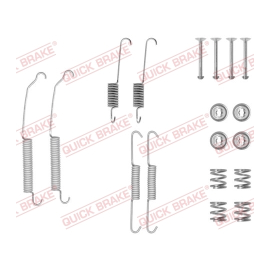 105-0701 - Brake pad fitting set 