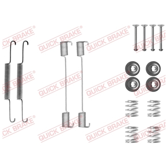 105-0704 - Brake shoe fitting set 