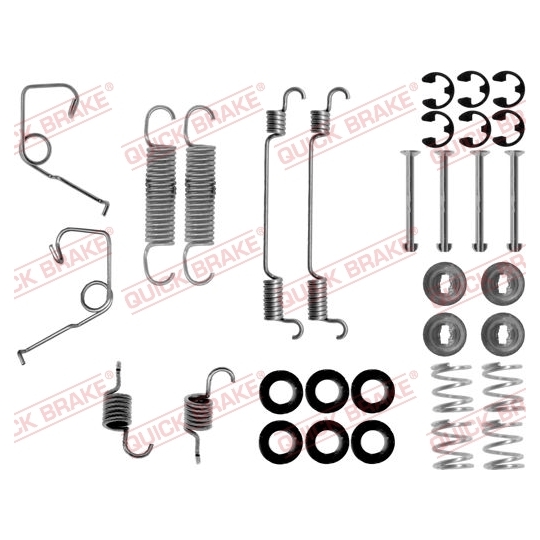 105-0705 - Brake pad fitting set 