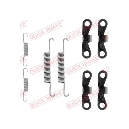 105-0720 - Brake shoe fitting set 