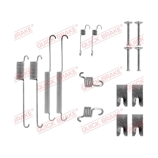 105-0732 - Brake shoe fitting set 