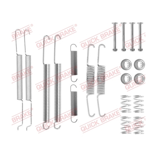 105-0726 - Brake shoe fitting set 