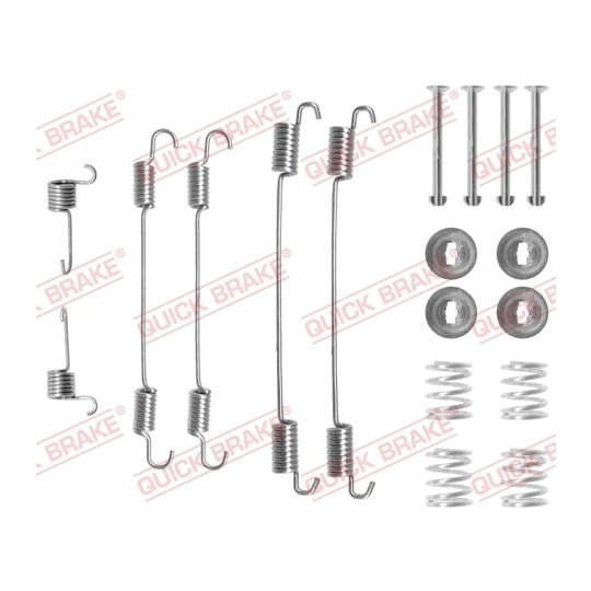 105-0750 - Brake shoe fitting set 