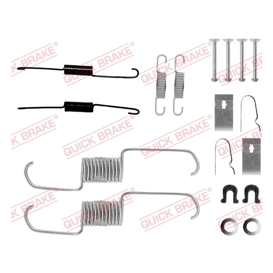 105-0743 - Brake shoe fitting set 