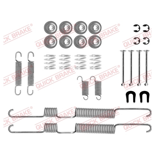 105-0730 - Brake shoe fitting set 