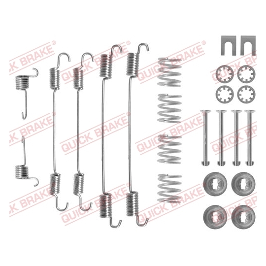 105-0747 - Brake shoe fitting set 