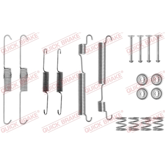 105-0770 - Brake shoe fitting set 