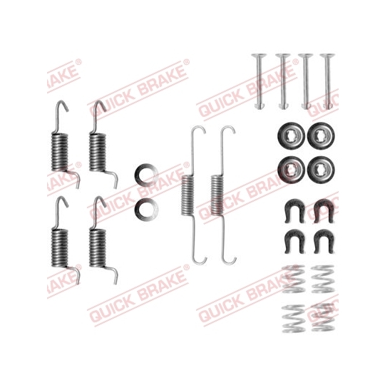 105-0788 - Brake shoe fitting set 