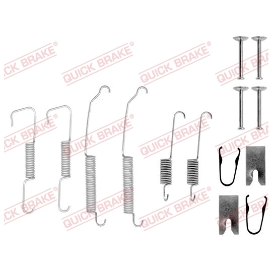 105-0773 - Brake shoe fitting set 