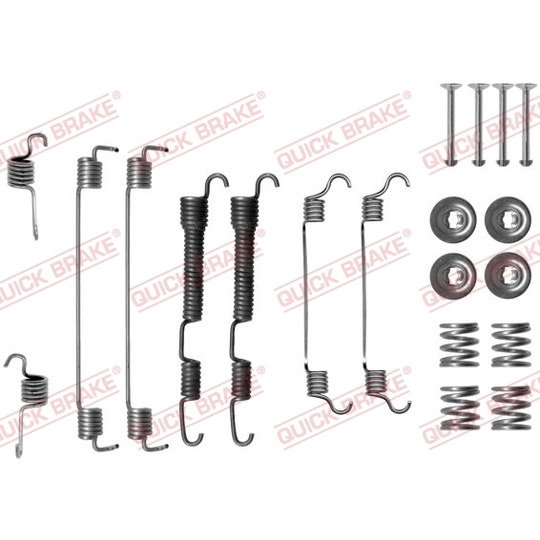 105-0786 - Disk brake caliper repair kit 