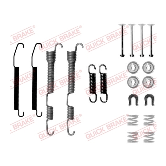 105-0761 - Brake shoe fitting set 