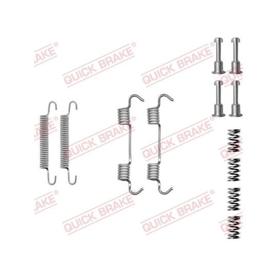 105-0801 - Brake shoe fitting set 