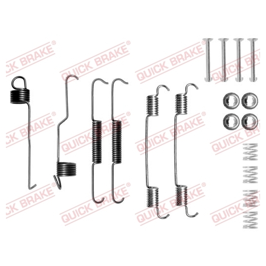 105-0804 - Brake shoe fitting set 