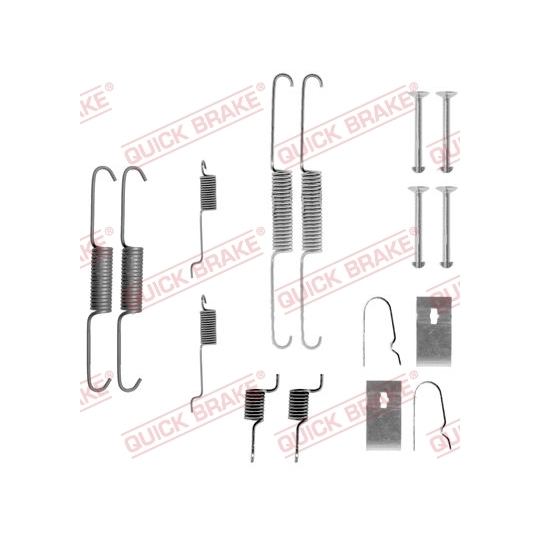 105-0811 - Disk brake caliper repair kit 
