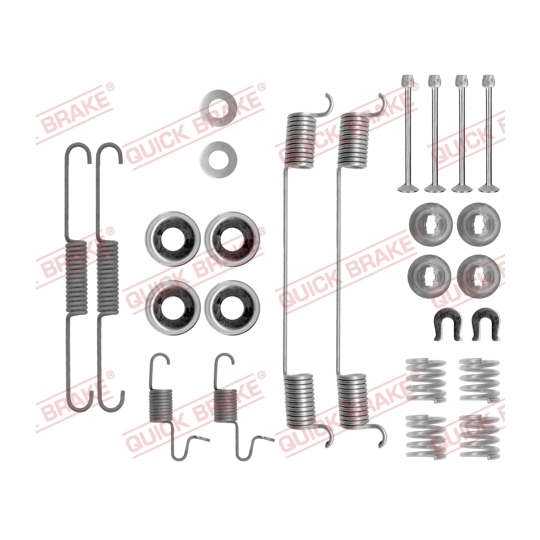 105-0818 - Brake shoe fitting set 