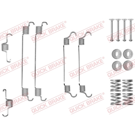 105-0820 - Disk brake caliper repair kit 