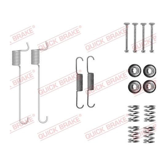 105-0848 - Brake shoe fitting set 