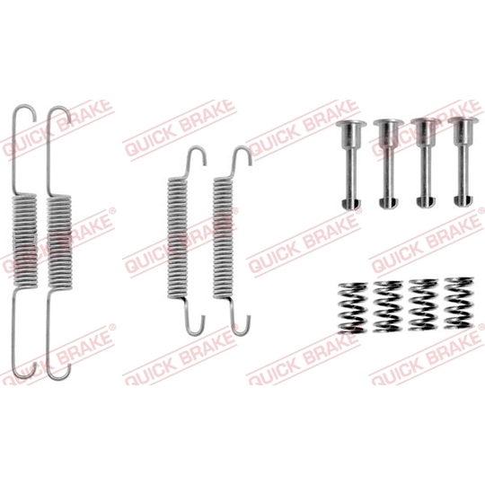 105-0826 - Brake shoe fitting set 