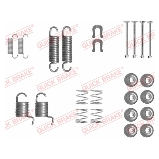 105-0834 - Brake shoe fitting set 