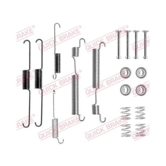 105-0824 - Brake shoe fitting set 