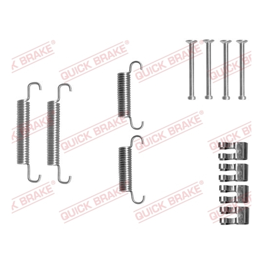 105-0839 - Brake shoe fitting set 