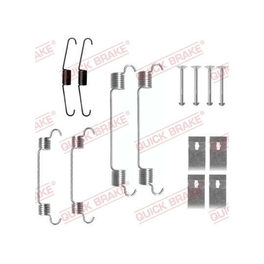 105-0833 - Brake shoe fitting set 