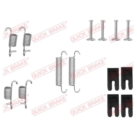 105-0850 - Brake shoe fitting set 