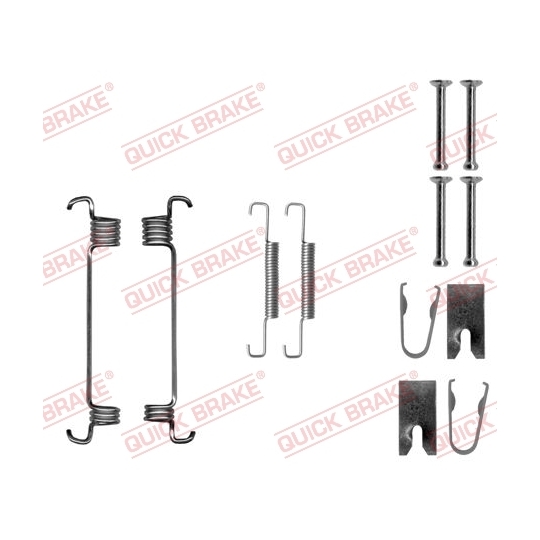 105-0875 - Brake shoe fitting set 