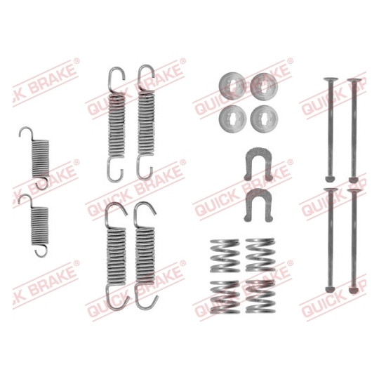 105-0870 - Brake shoe fitting set 