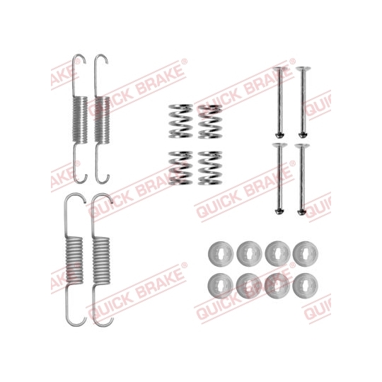 105-0880 - Brake shoe fitting set 