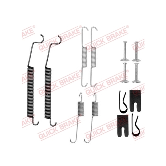 105-0891 - Brake shoe fitting set 