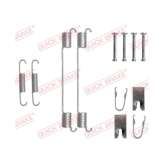 105-0883 - Brake shoe fitting set 