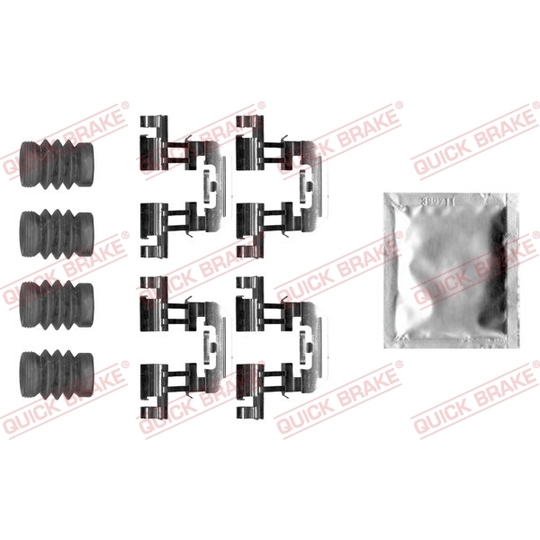 109-0025 - Accessory Kit, disc brake pad 