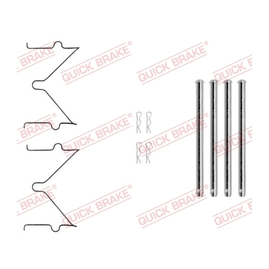 109-0040 - Accessory Kit, disc brake pad 