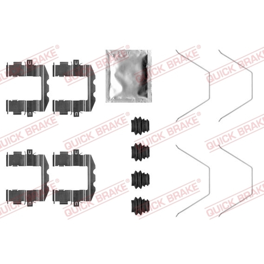 109-0057 - Accessory Kit, disc brake pad 