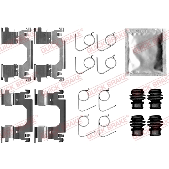 109-0053 - Accessory Kit, disc brake pad 