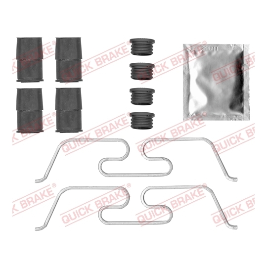 109-0050 - Accessory Kit, disc brake pad 