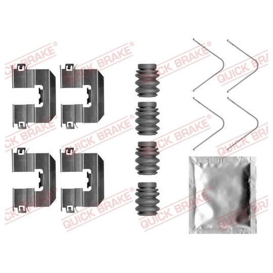 109-0058 - Accessory Kit, disc brake pad 