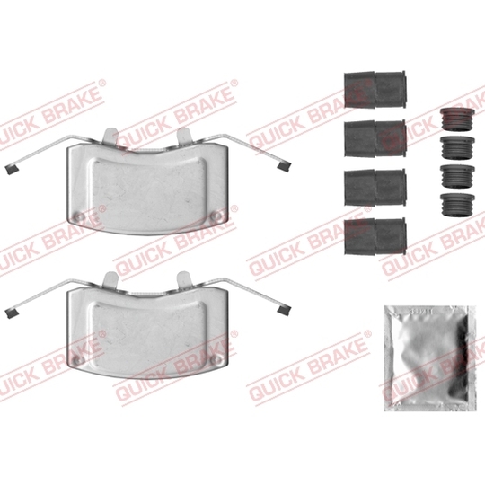 109-0051 - Accessory Kit, disc brake pad 