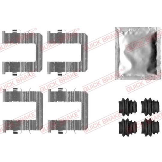 109-0074 - Accessory Kit, disc brake pad 