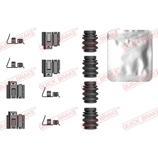 109-0119 - Accessory Kit, disc brake pad 