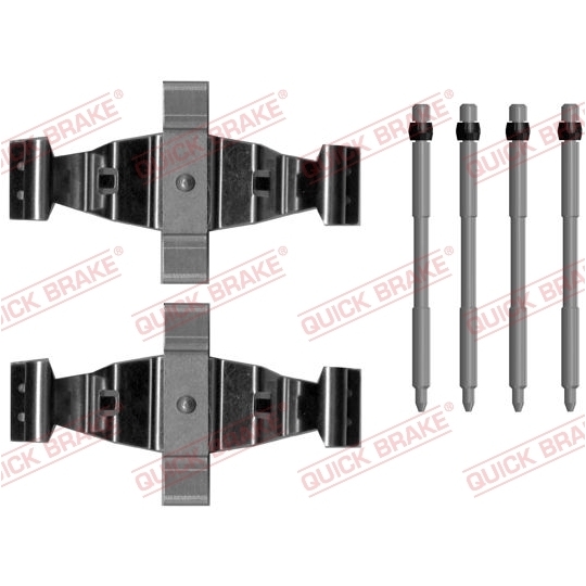 109-0108 - Accessory Kit, disc brake pad 