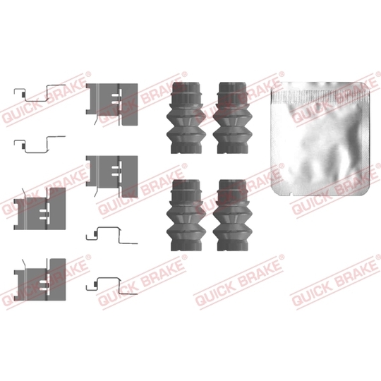 109-0120 - Accessory Kit, disc brake pad 