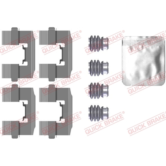 109-0115 - Accessory Kit, disc brake pad 