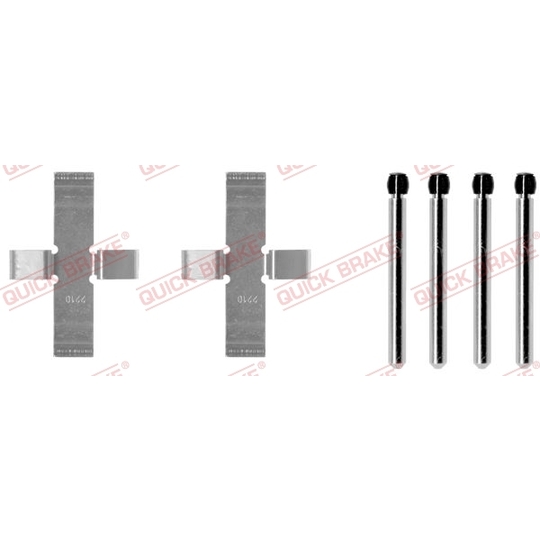 109-0902 - Brake pad fitting set 