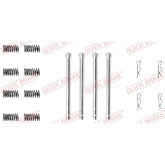 109-0970 - Brake pad fitting set 