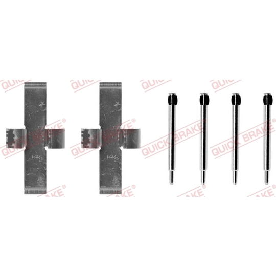 109-0924 - Brake pad fitting set 