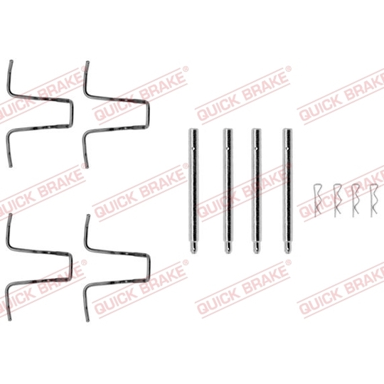 109-0976 - Accessory Kit, disc brake pad 