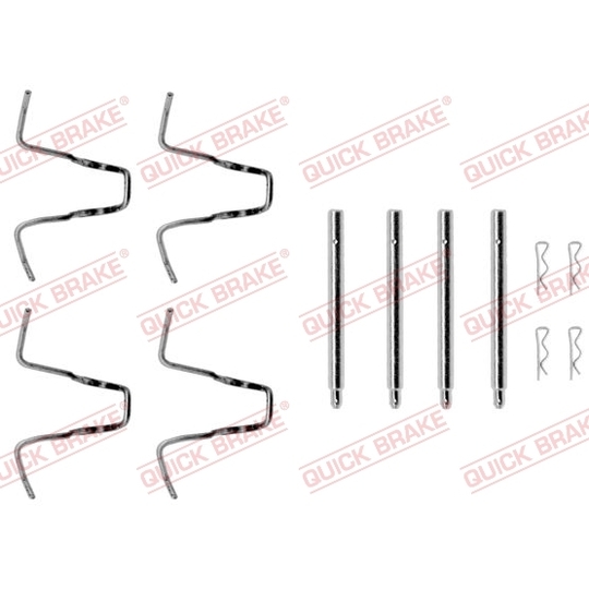 109-1005 - Brake pad fitting set 