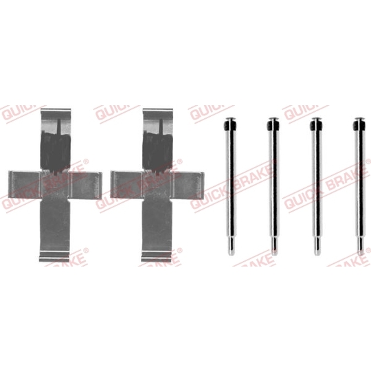 109-0979 - Brake pad fitting set 